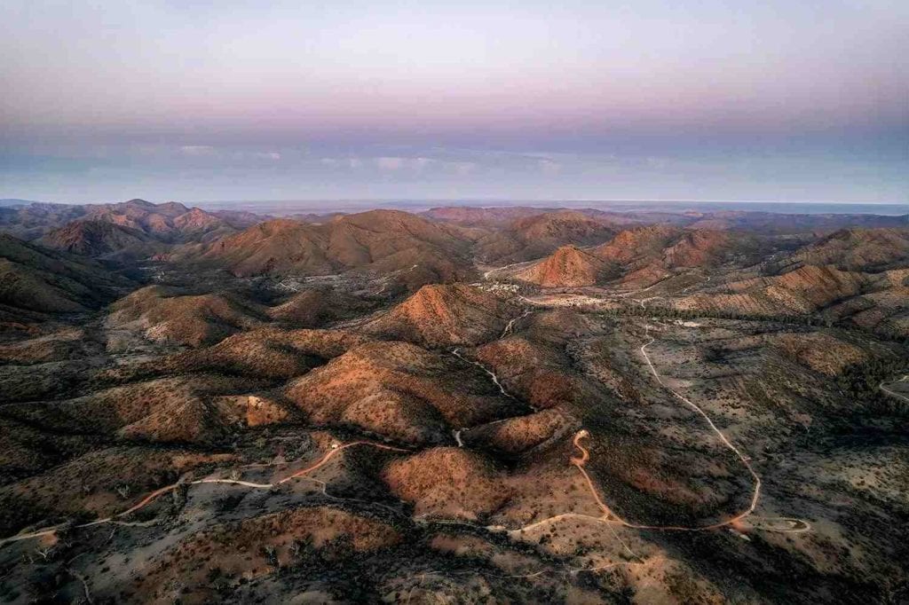 Arkaroola. Best Scenic drive in South Australia's Outback