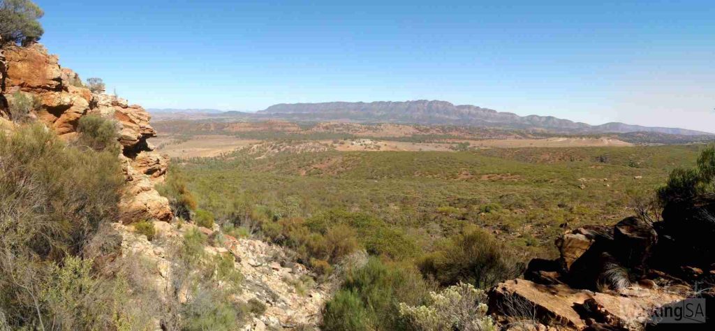 Rawnsley Bluff one of the Hiking Trails in the Flinders Ranges