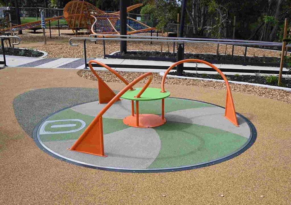 Thorndon Park Playground - Carousel (wheelchair Accessible)