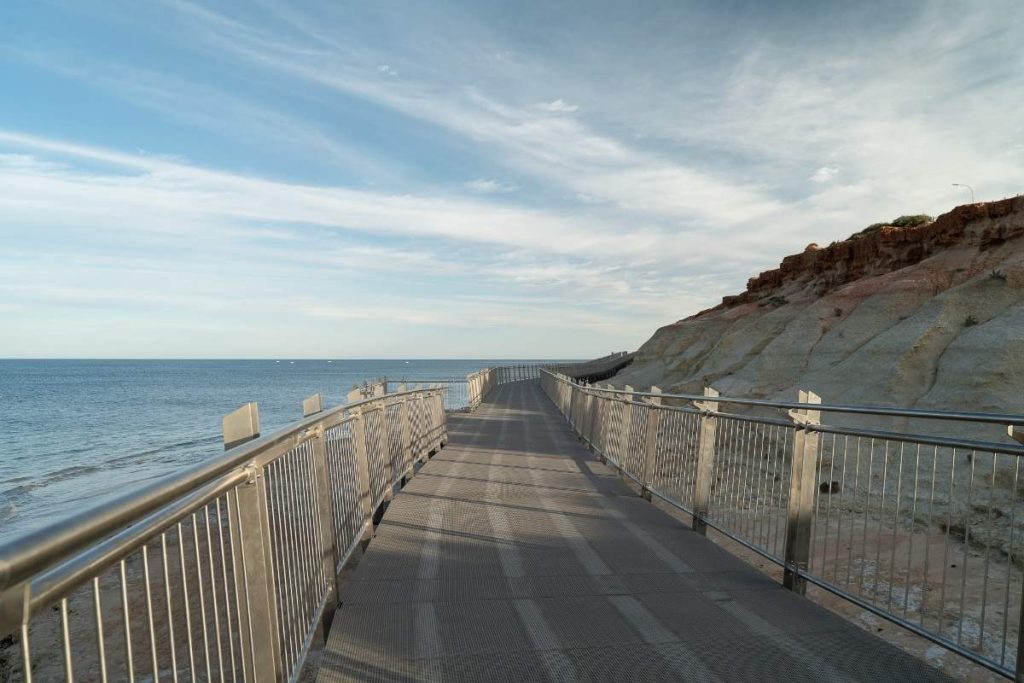 Witton Bluff Base Trail Boardwalk